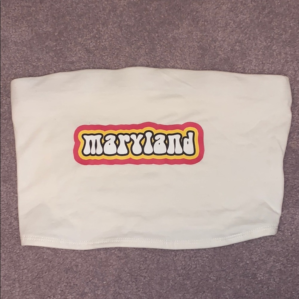 University of Maryland Tailgate Tube Top